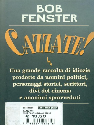 Cazzate umorismo bob fenster - umorismo,