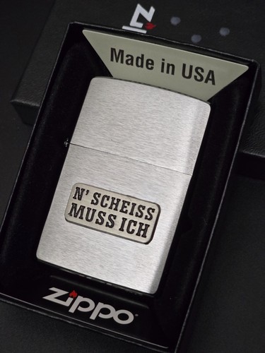 Zippo scheiss must ich - zippo,